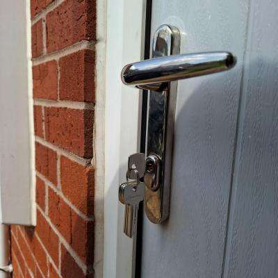 Composite door handle Composite door handle